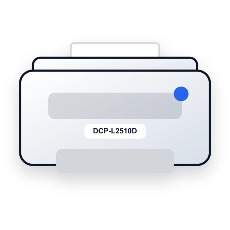 Brother DCP-L2510D printer illustration