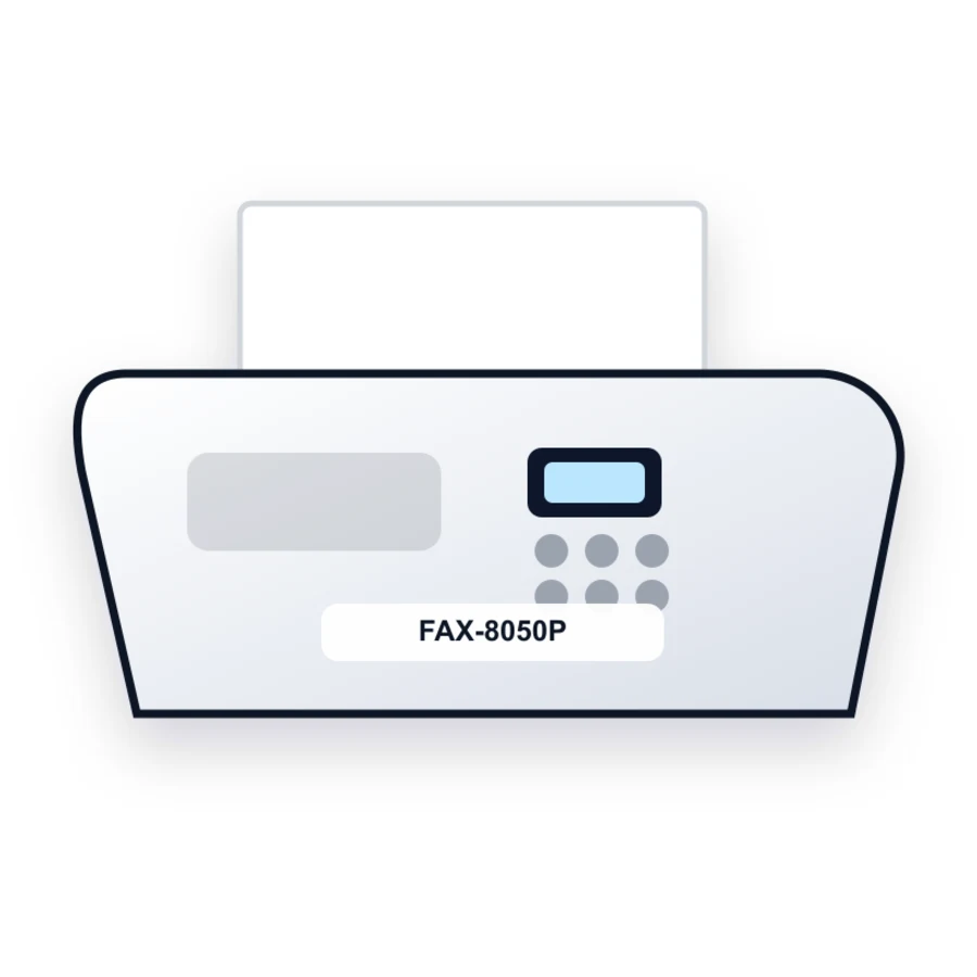 Brother FAX-8050P printer illustration
