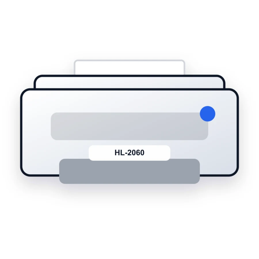 Brother HL-2060 printer illustration