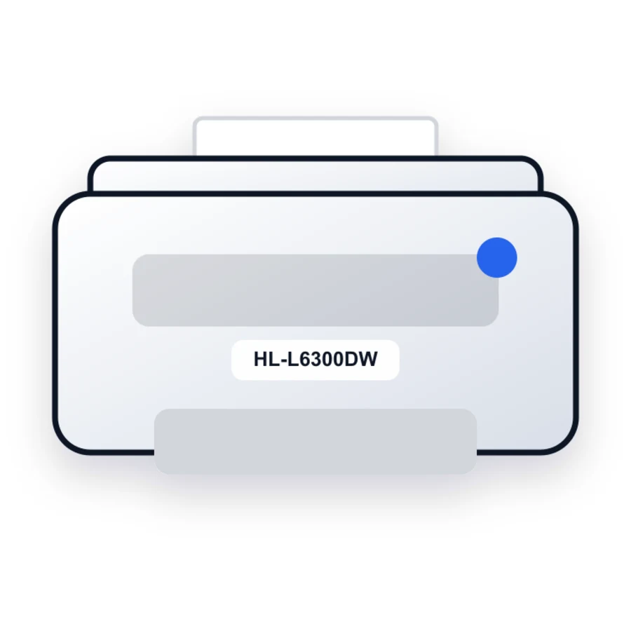 Brother HL-L6300DW printer illustration