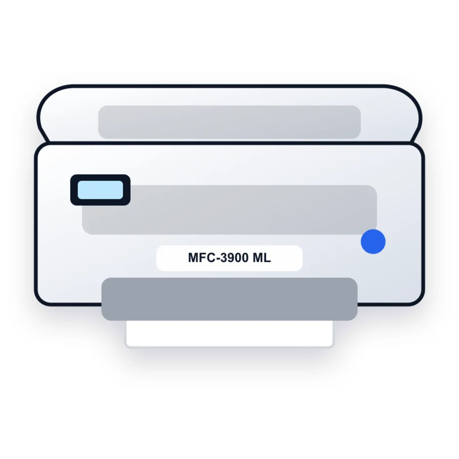 Brother MFC-3900 ML printer illustration