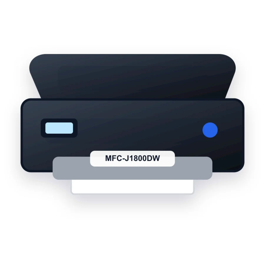Brother MFC-J1800DW printer illustration