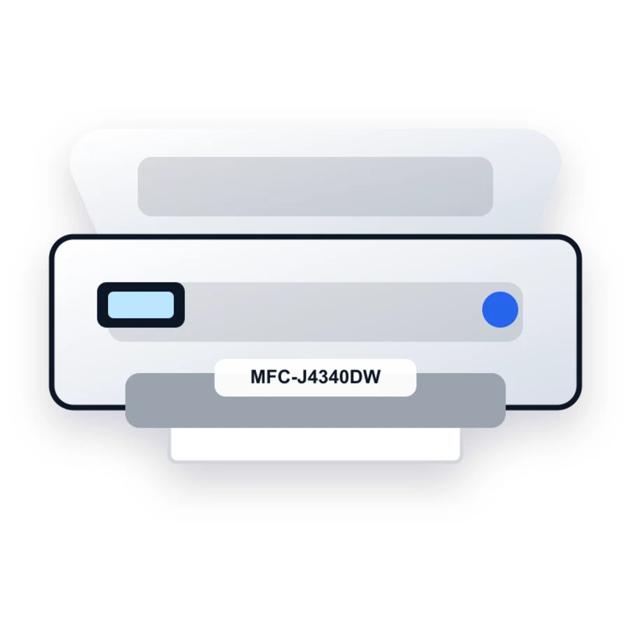 Brother MFC-J4340DW printer illustration