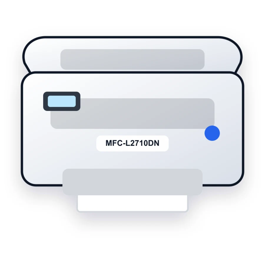 Brother MFC-L2710DN printer illustration