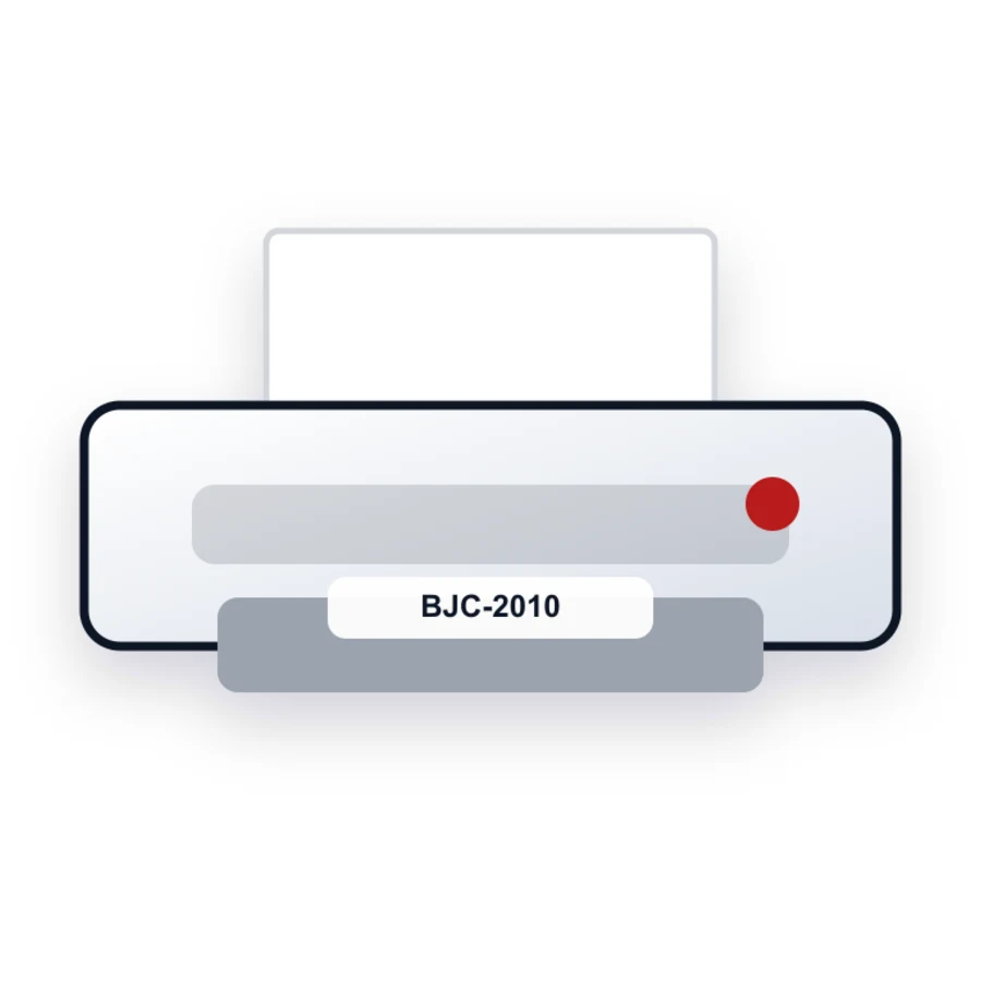 Canon BJC-2010 printer illustration