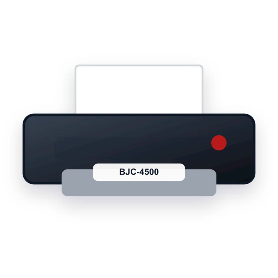 Canon BJC-4500 printer illustration