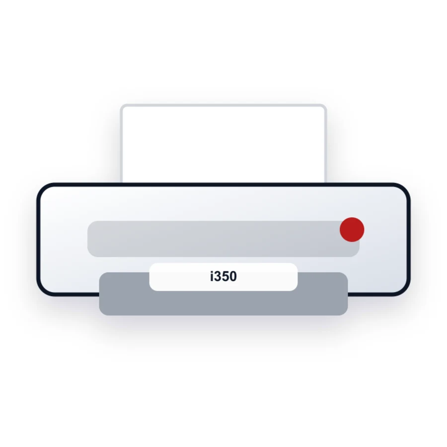 Canon i350 printer illustration