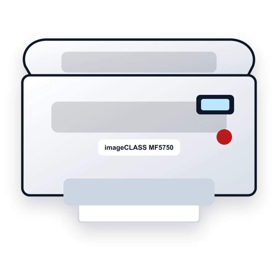 Canon imageCLASS MF5750 printer illustration
