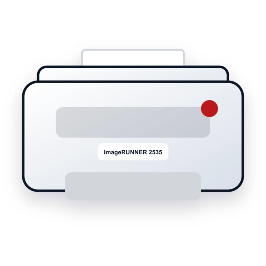 Canon imageRUNNER 2535 printer illustration