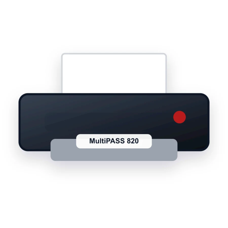 Canon MultiPASS 820 printer illustration