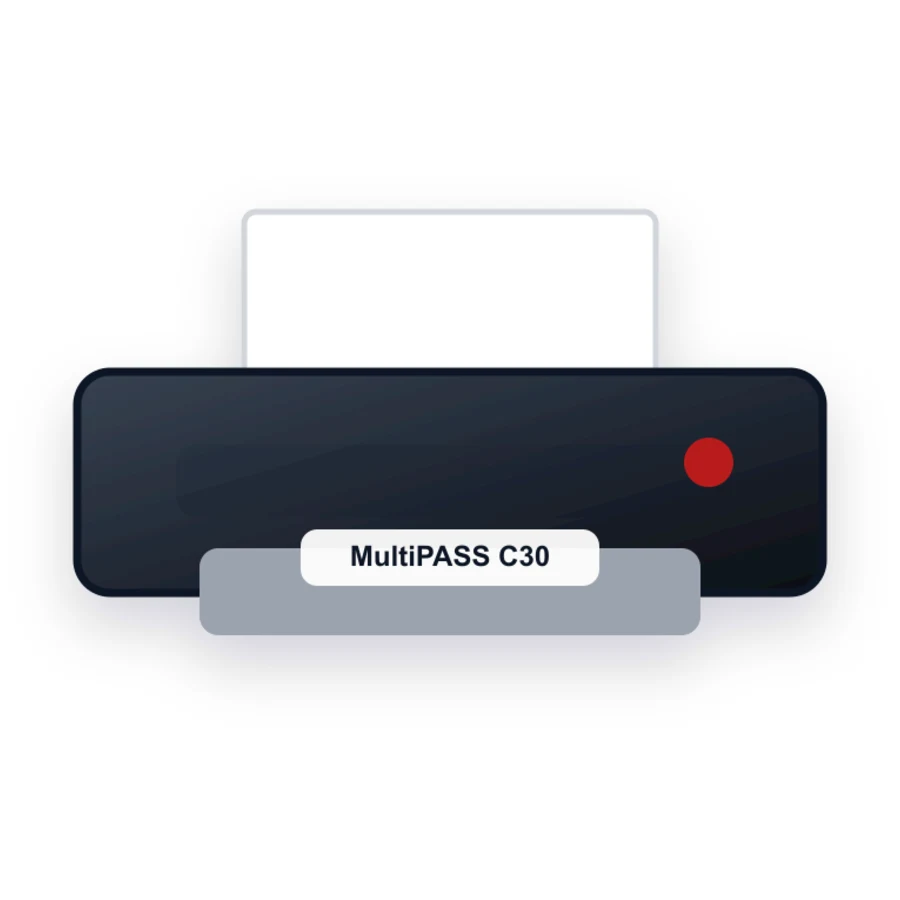Canon MultiPASS C30 printer illustration