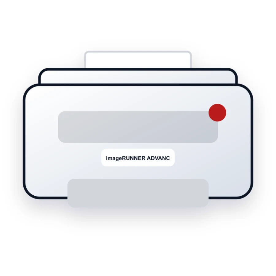 Canon imageRUNNER ADVANCE C3330i printer illustration
