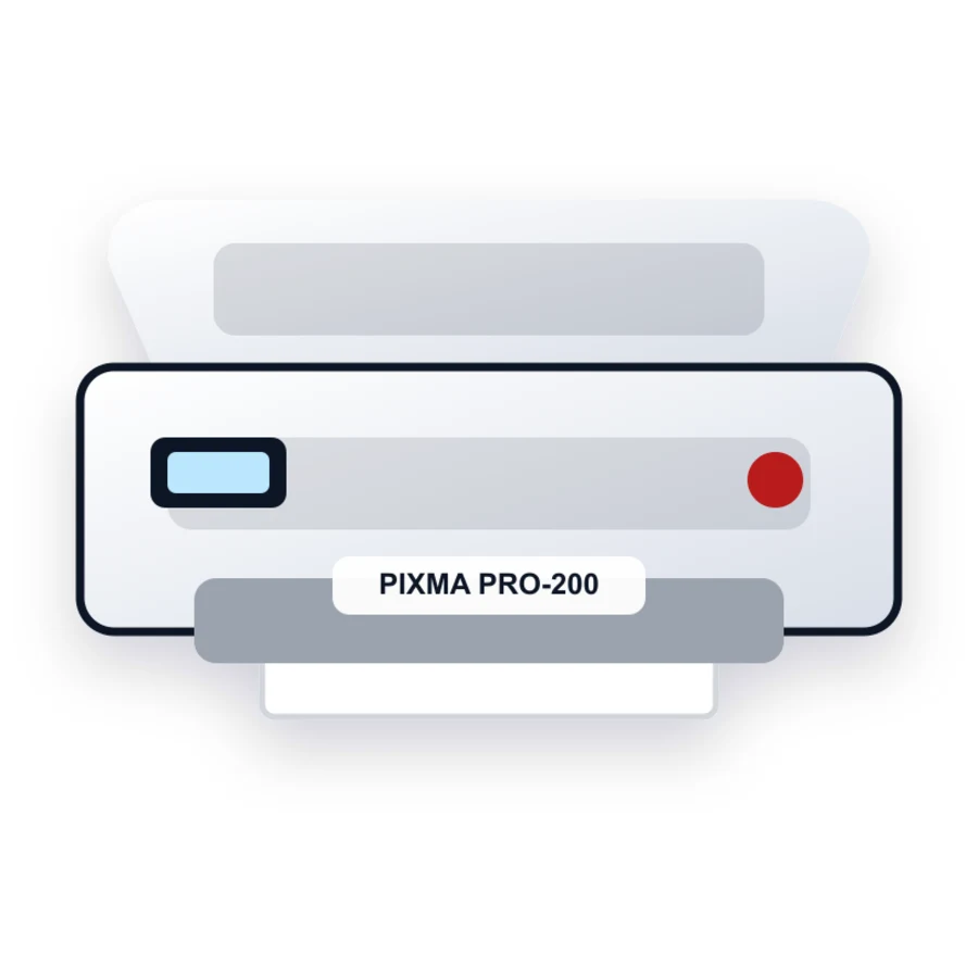 Canon PIXMA PRO-200 printer illustration