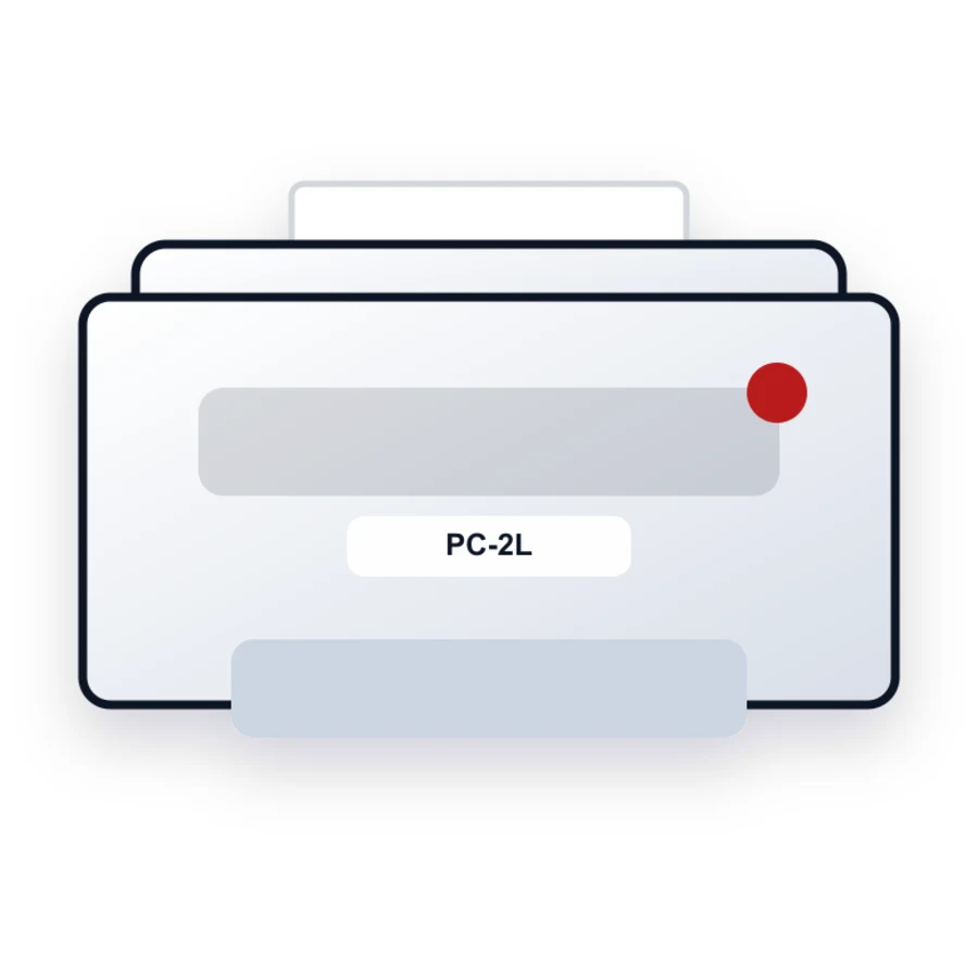 Canon PC-2L printer illustration