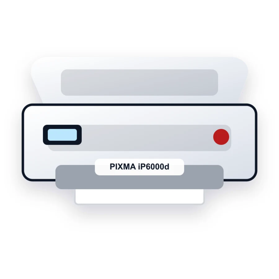 Canon PIXMA iP6000d printer illustration