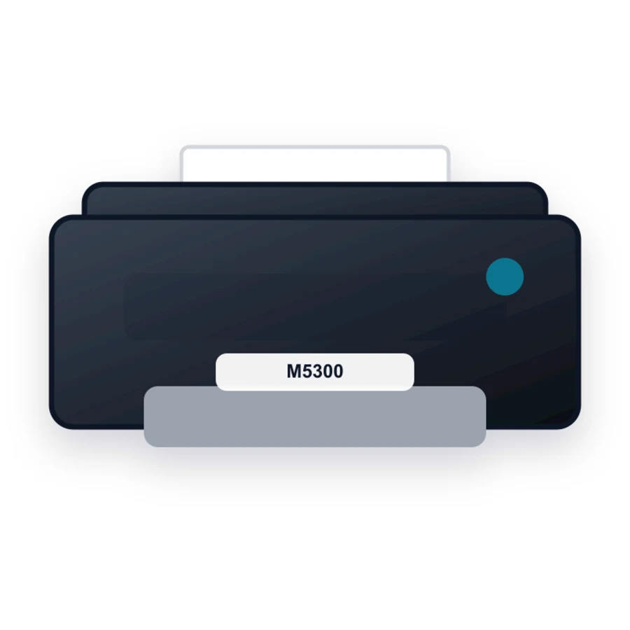 Dell M5300 printer illustration