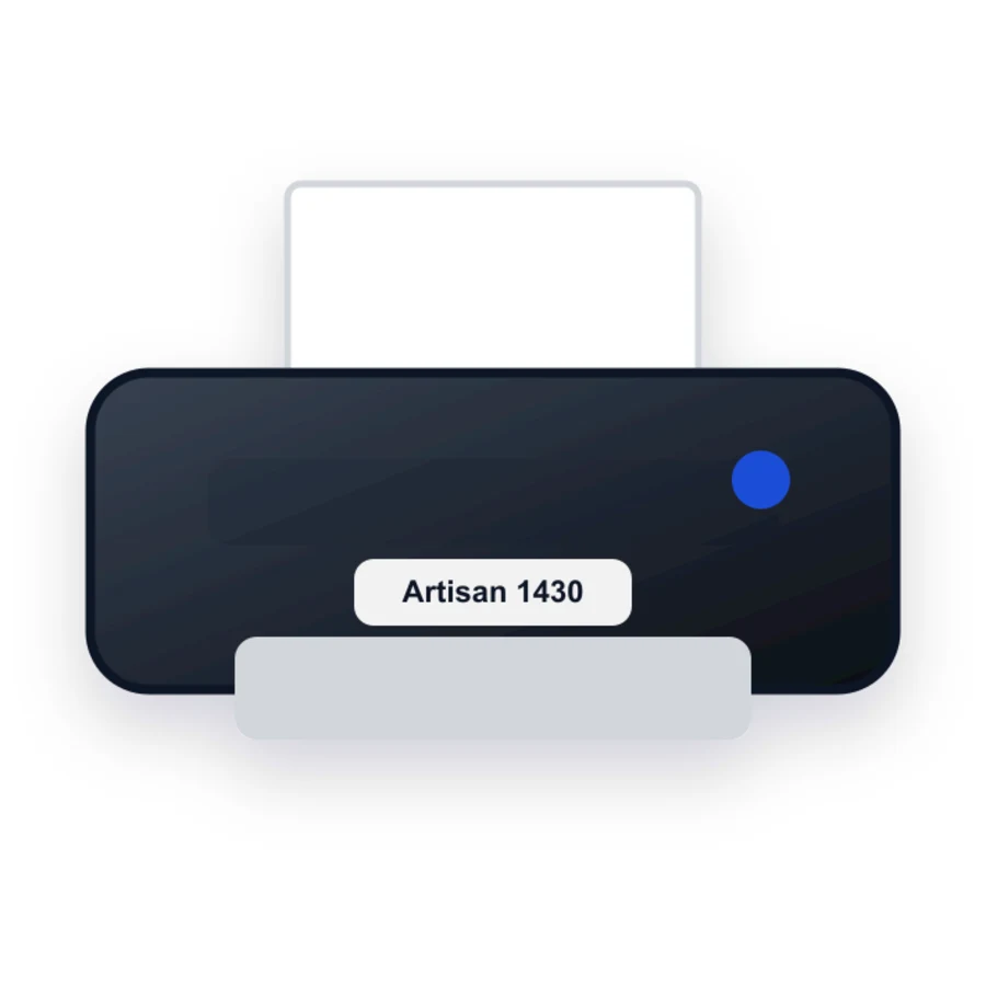 Epson Artisan 1430 printer illustration