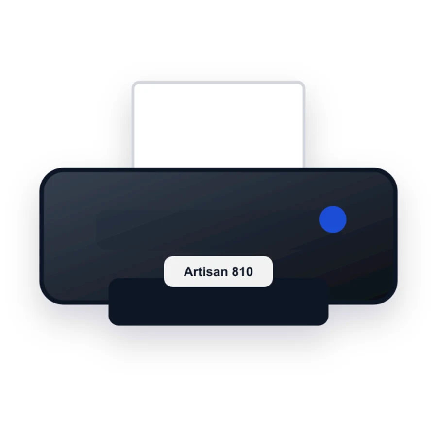 Epson Artisan 810 printer illustration