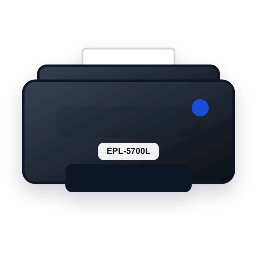 Epson EPL-5700L printer illustration