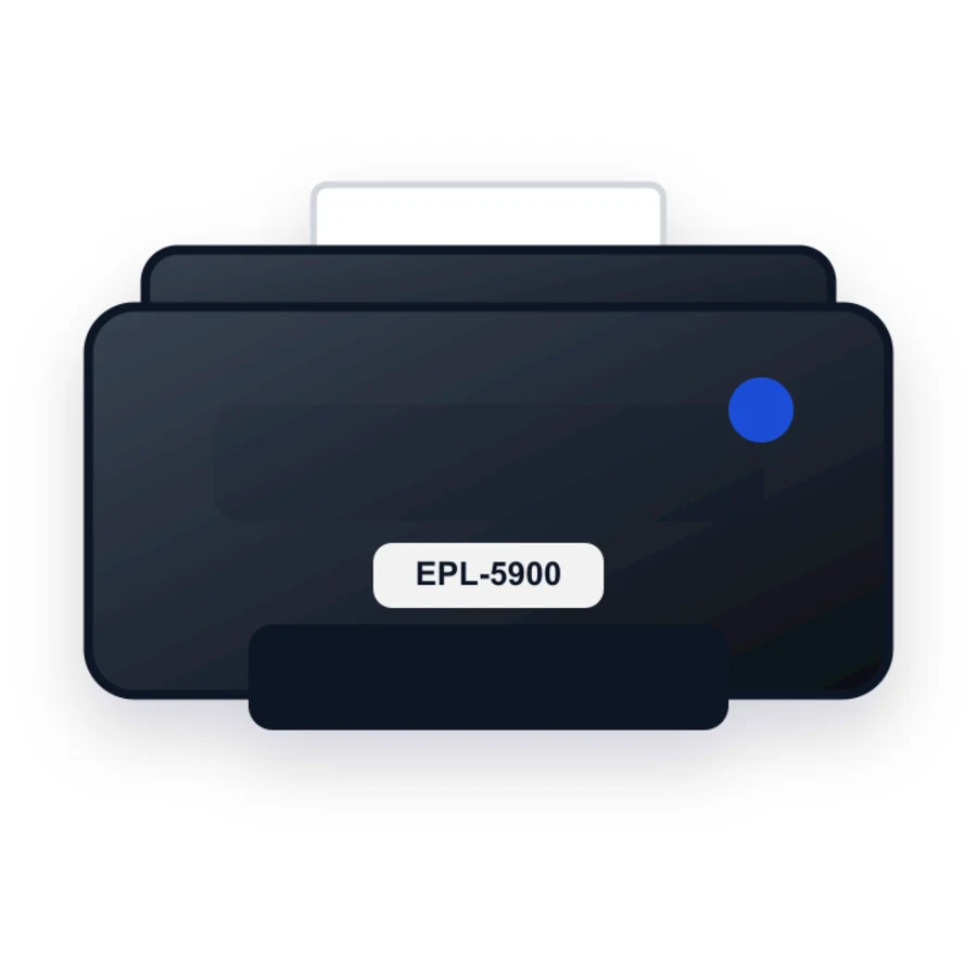 Epson EPL-5900 printer illustration
