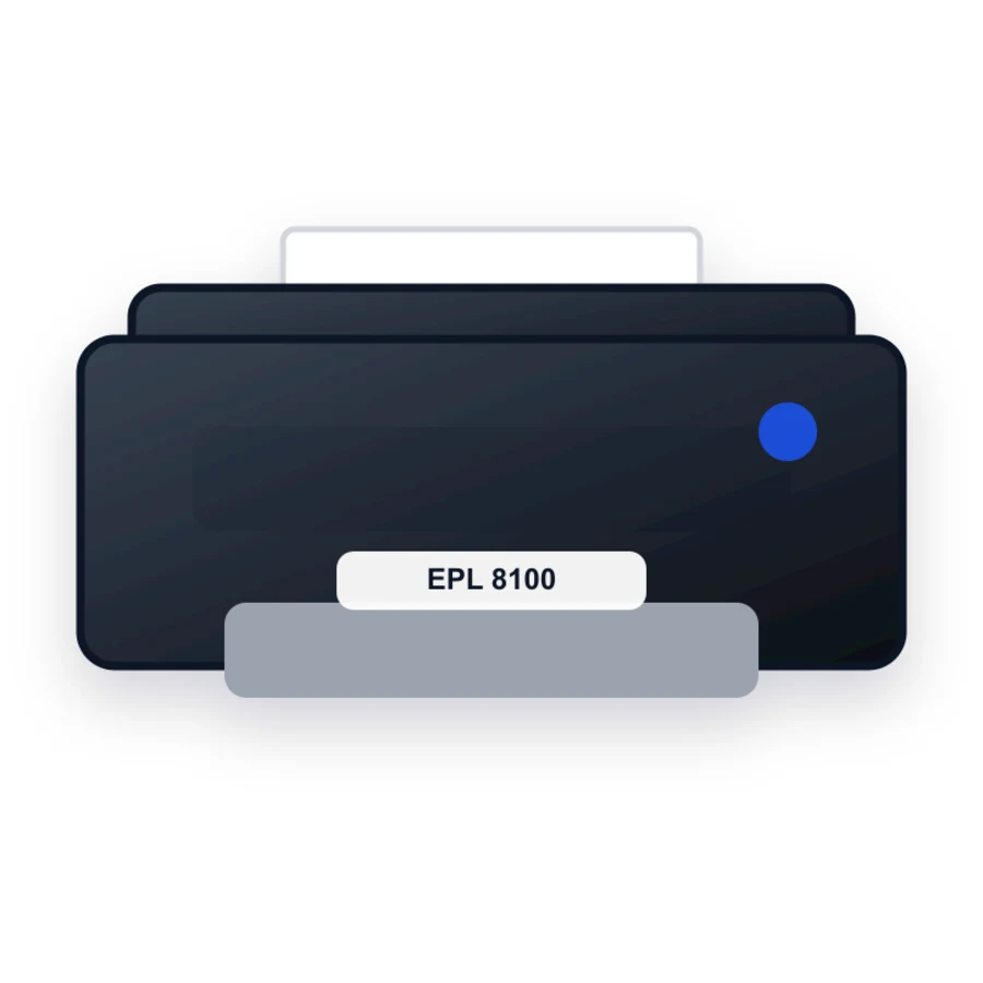 Epson EPL 8100 printer illustration