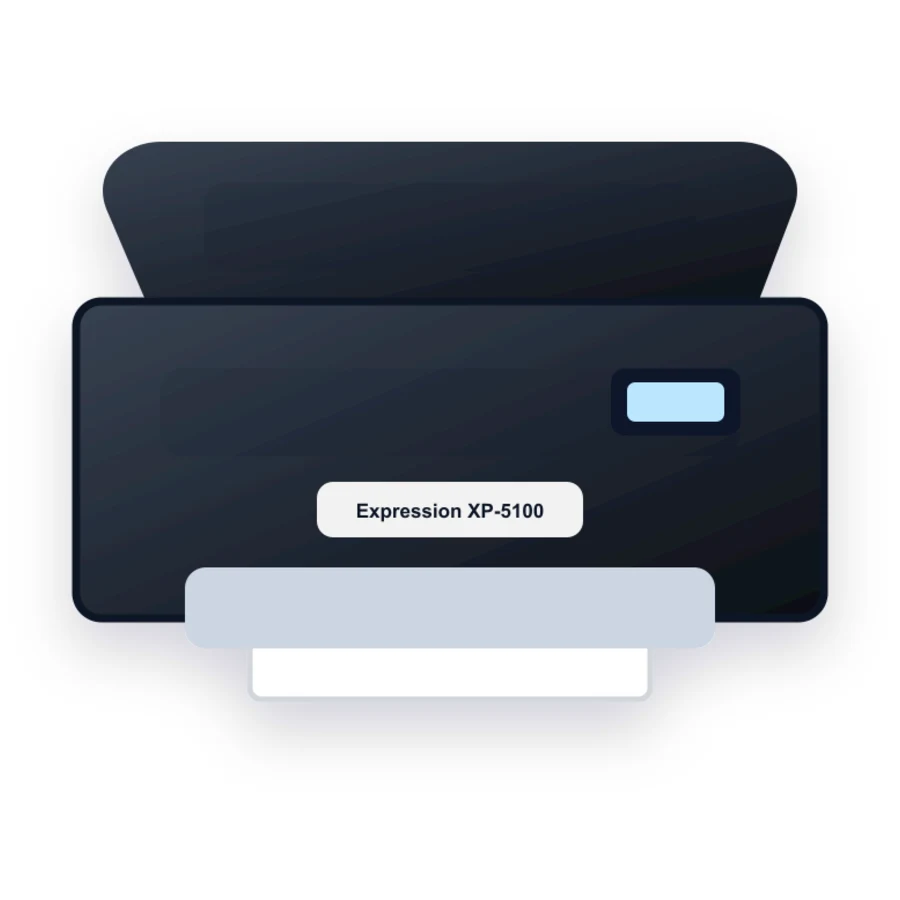 Epson Expression XP-5100 printer illustration