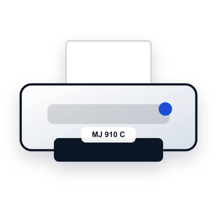 Epson MJ 910 C printer illustration
