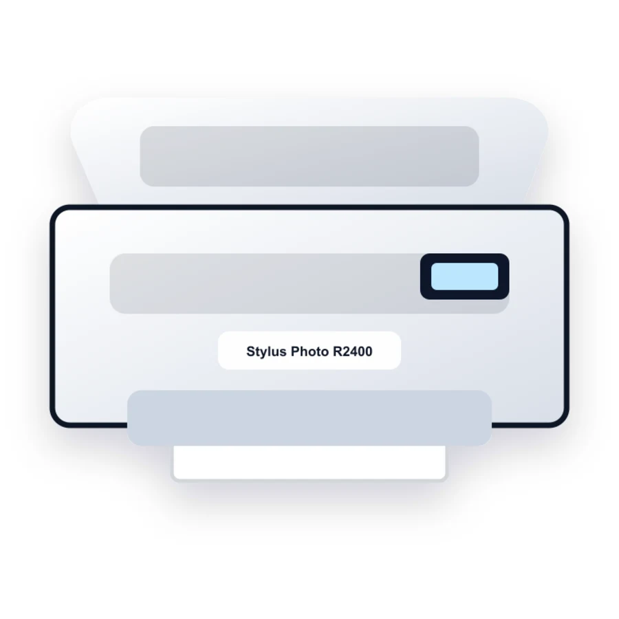 Epson Stylus Photo R2400 printer illustration