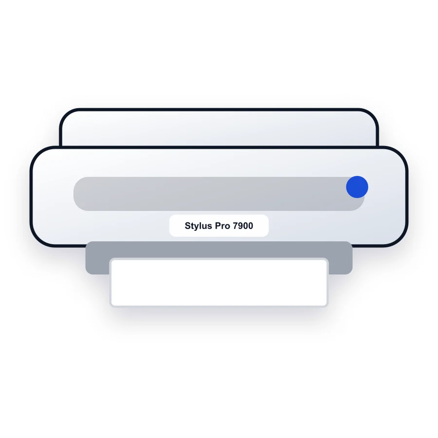 Epson Stylus Pro 7900 printer illustration