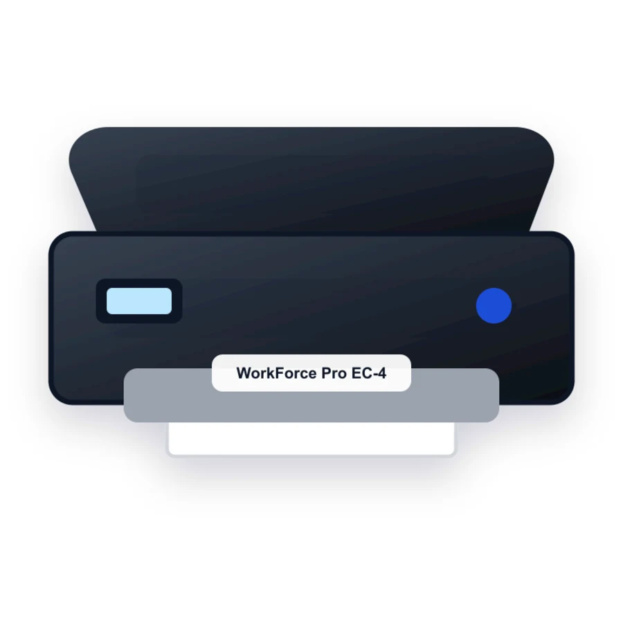 Epson WorkForce Pro EC-4030 printer illustration