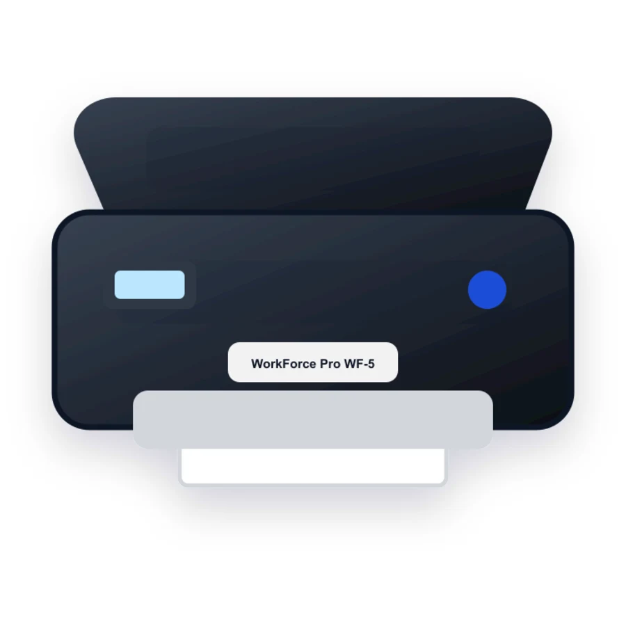 Epson WorkForce Pro WF-5690 printer illustration