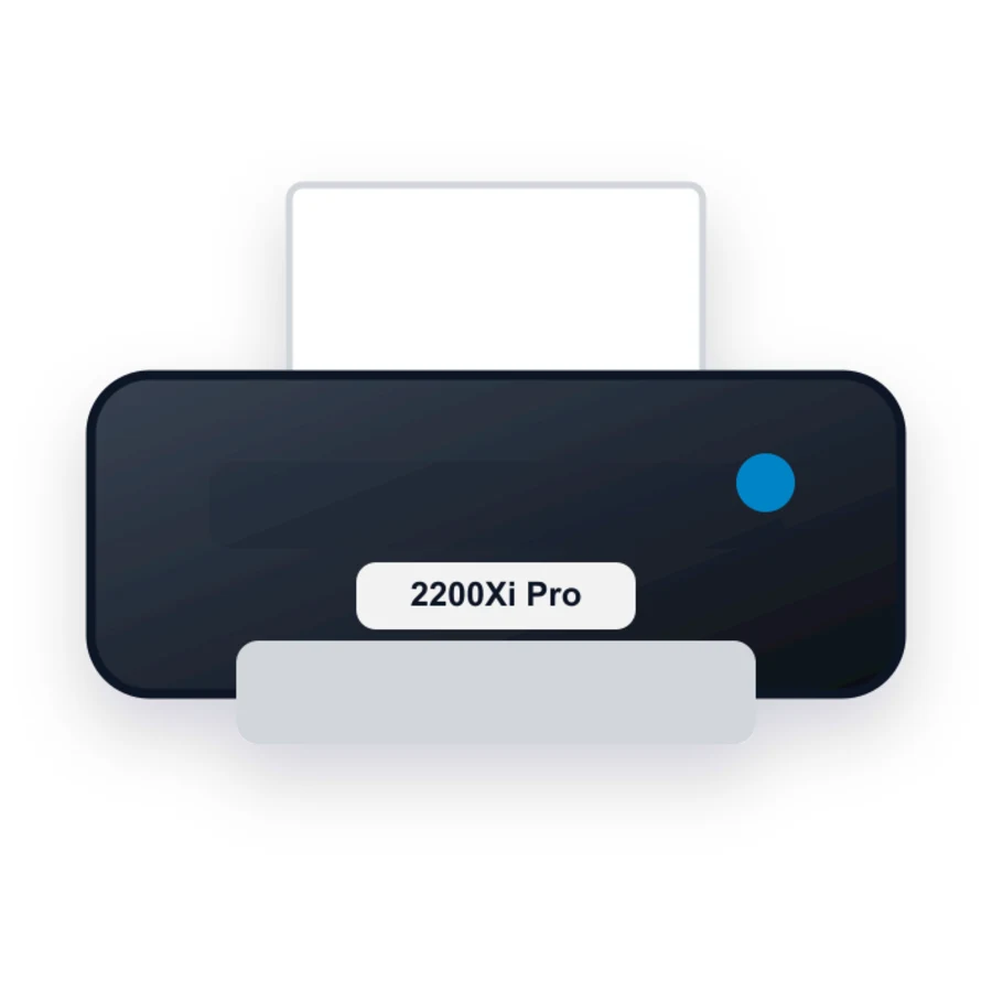 HP 2200Xi Pro printer illustration