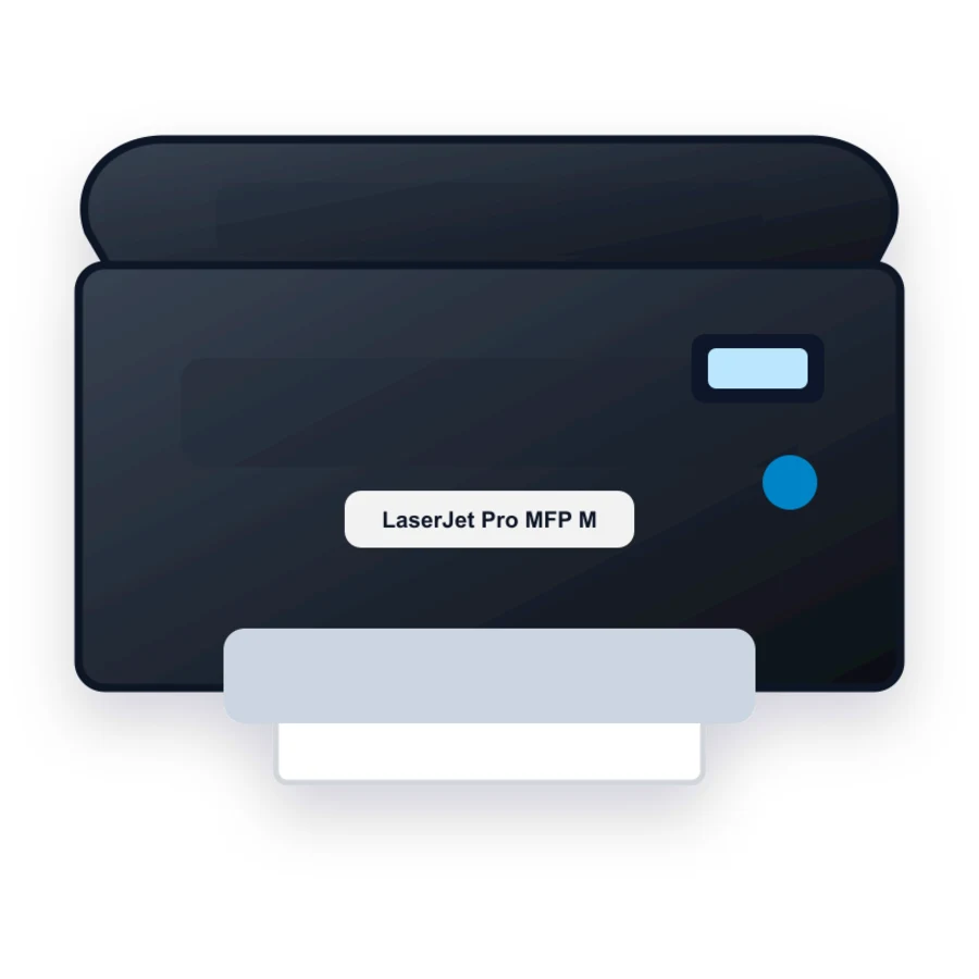 HP LaserJet Pro MFP M130fw printer illustration