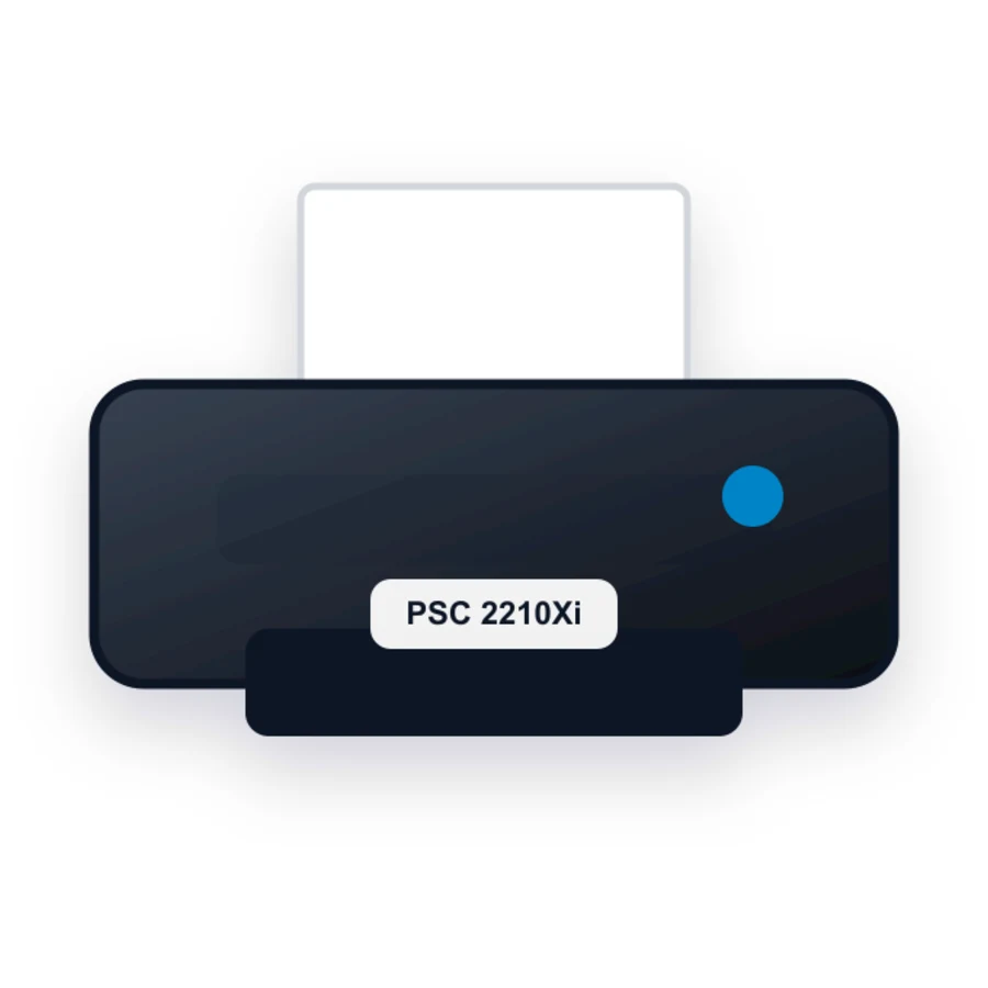 HP PSC 2210Xi printer illustration