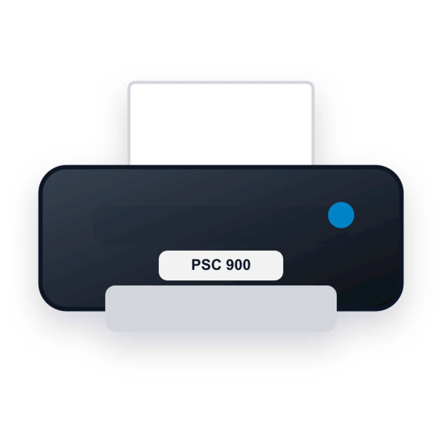 HP PSC 900 printer illustration