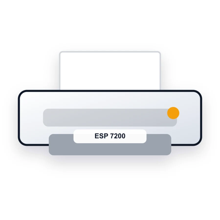 Kodak ESP 7200 printer illustration