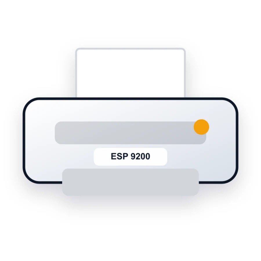 Kodak ESP 9200 printer illustration