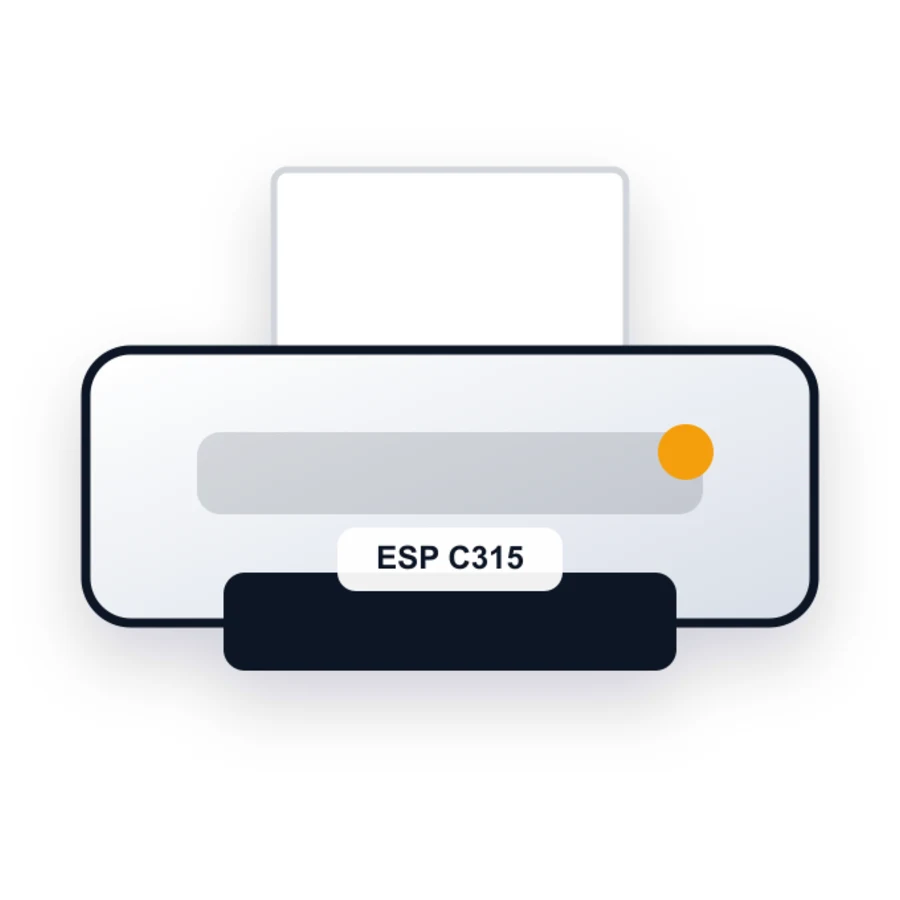 Kodak ESP C315 printer illustration