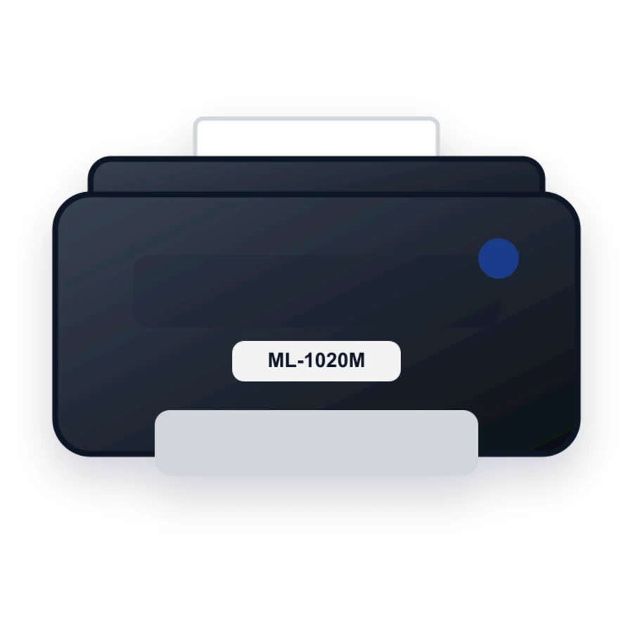 Samsung ML-1020M printer illustration