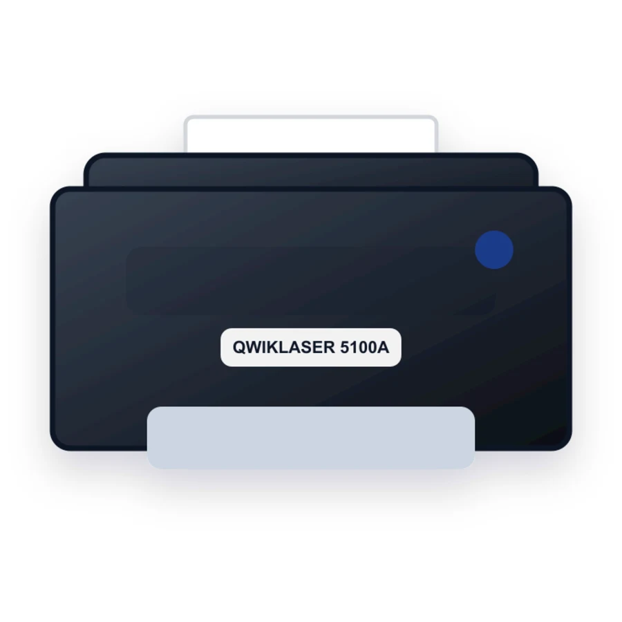 Samsung QWIKLASER 5100A printer illustration