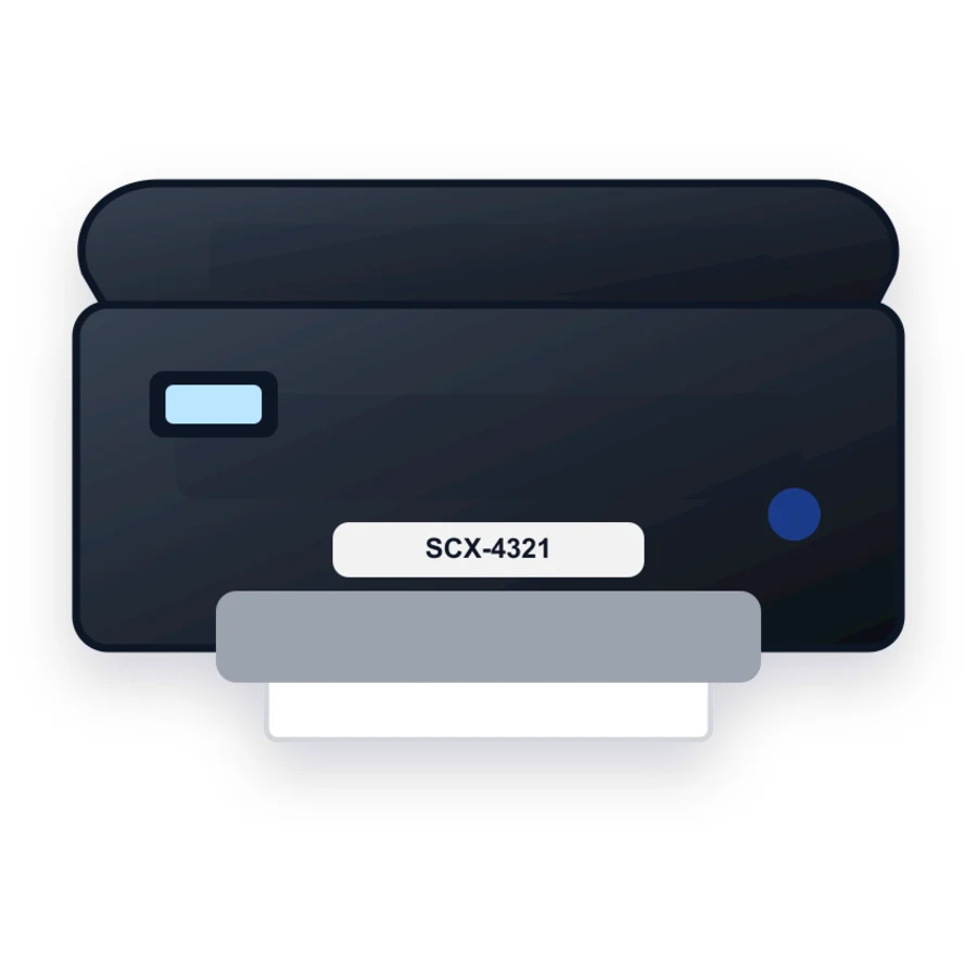 Samsung SCX-4321 printer illustration