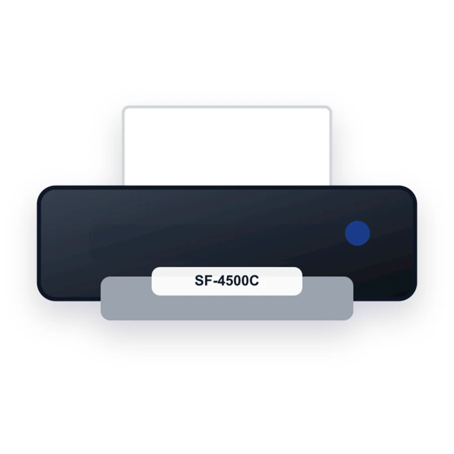 Samsung SF-4500C printer illustration