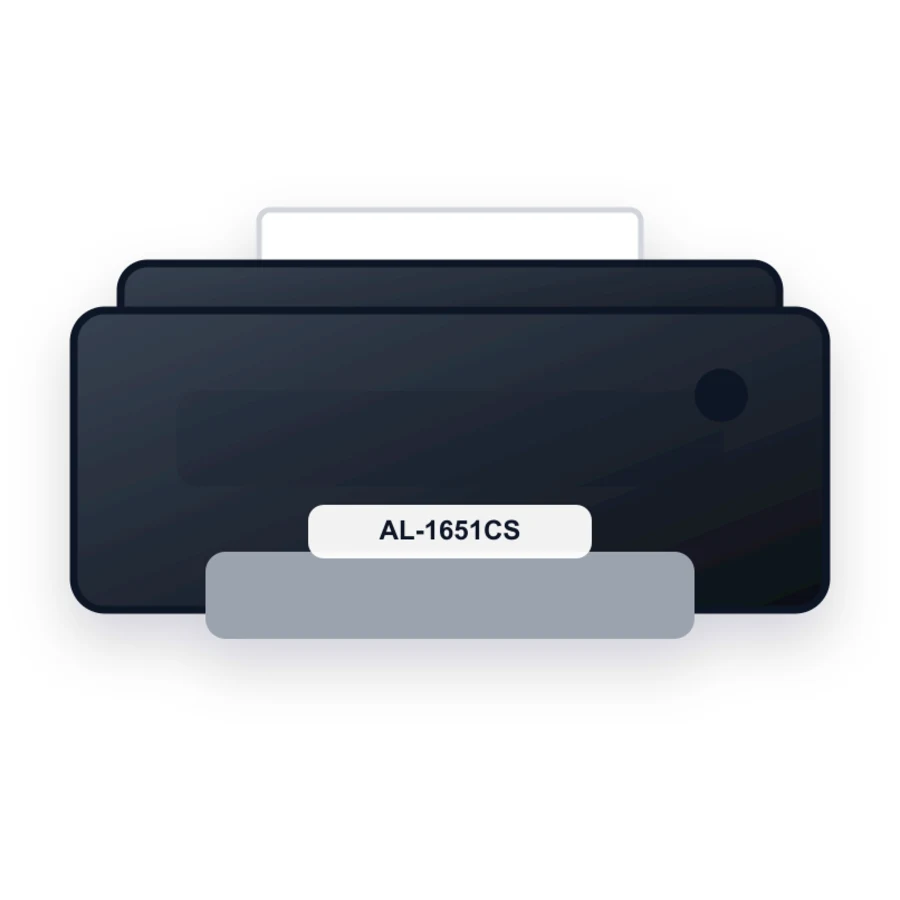 Sharp AL-1651CS printer illustration