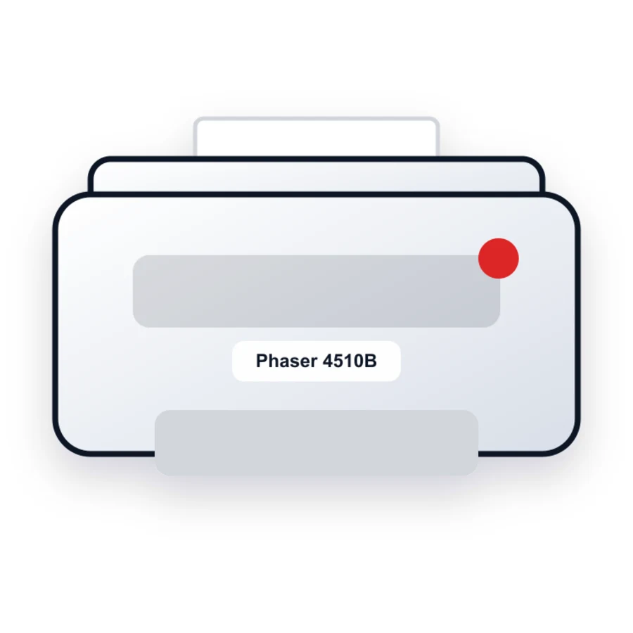Xerox Phaser 4510B printer illustration