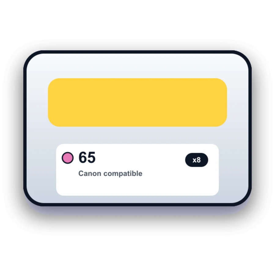 Canon CLI 65 8 Combo compatible ink