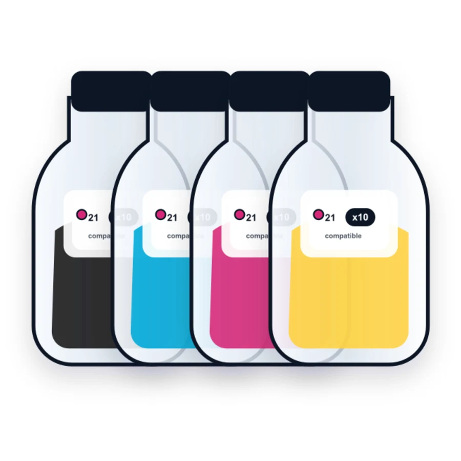 Canon Gi 21 10 Combo compatible ink bottle