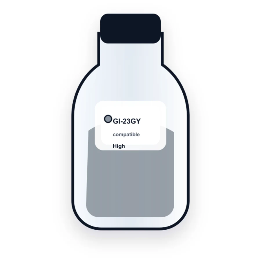 Canon 4705C001 Gray compatible ink bottle