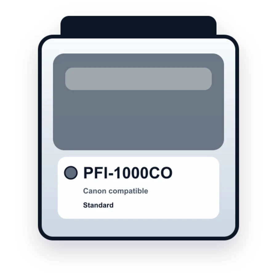 Canon Pfi 1000CO Chroma Optimizer compatible ink