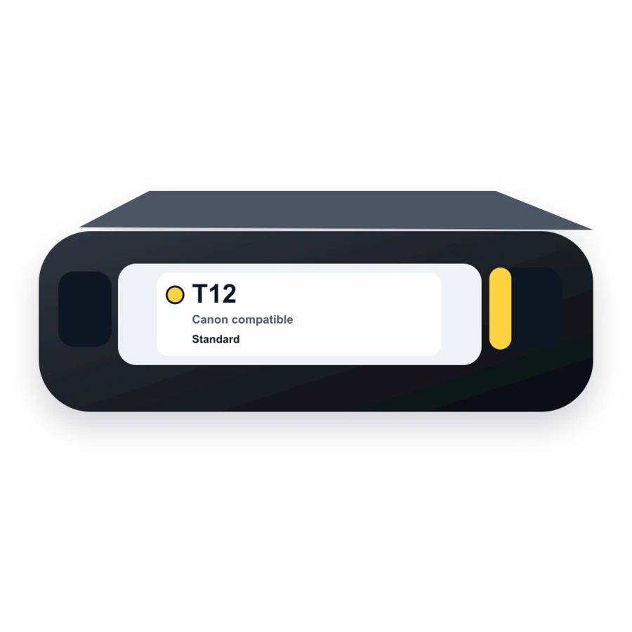 Canon 5095C005 Yellow compatible toner
