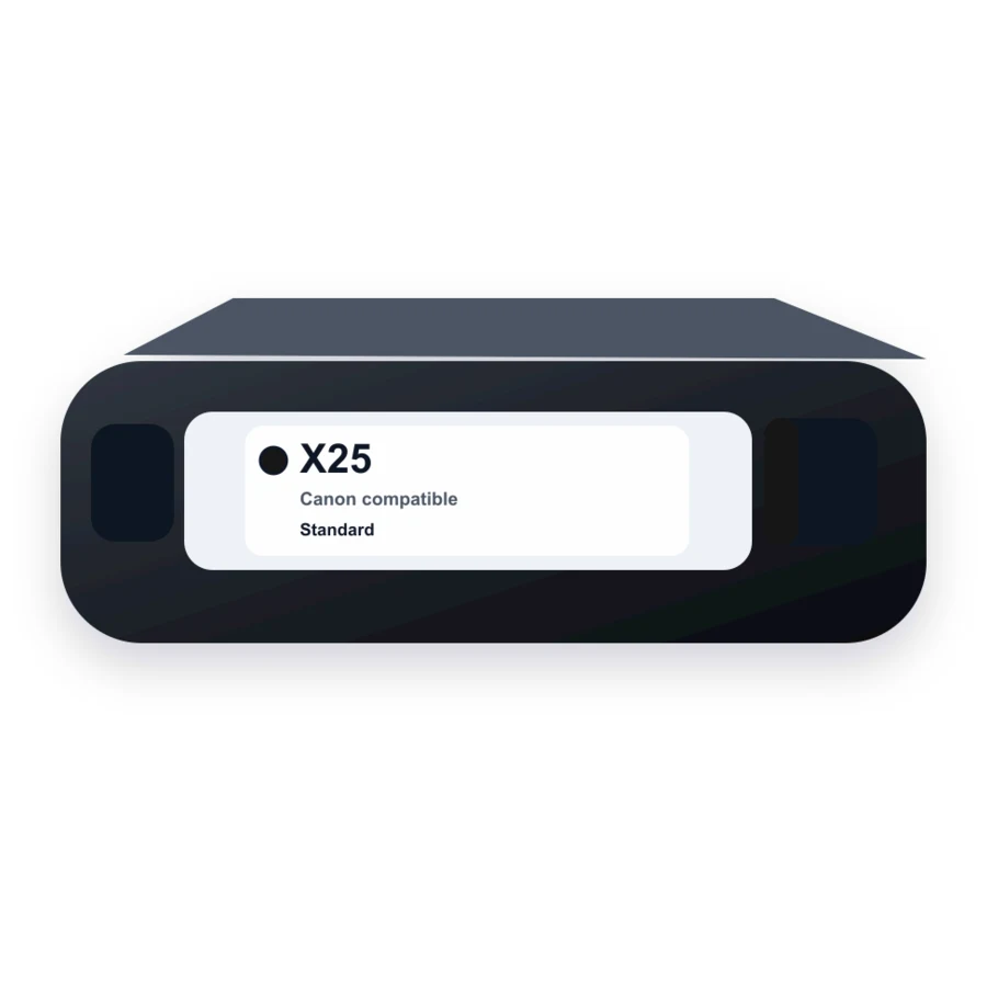 Replacement Canon X25 Toner Cartridge - Black - 8489A001AA compatible toner